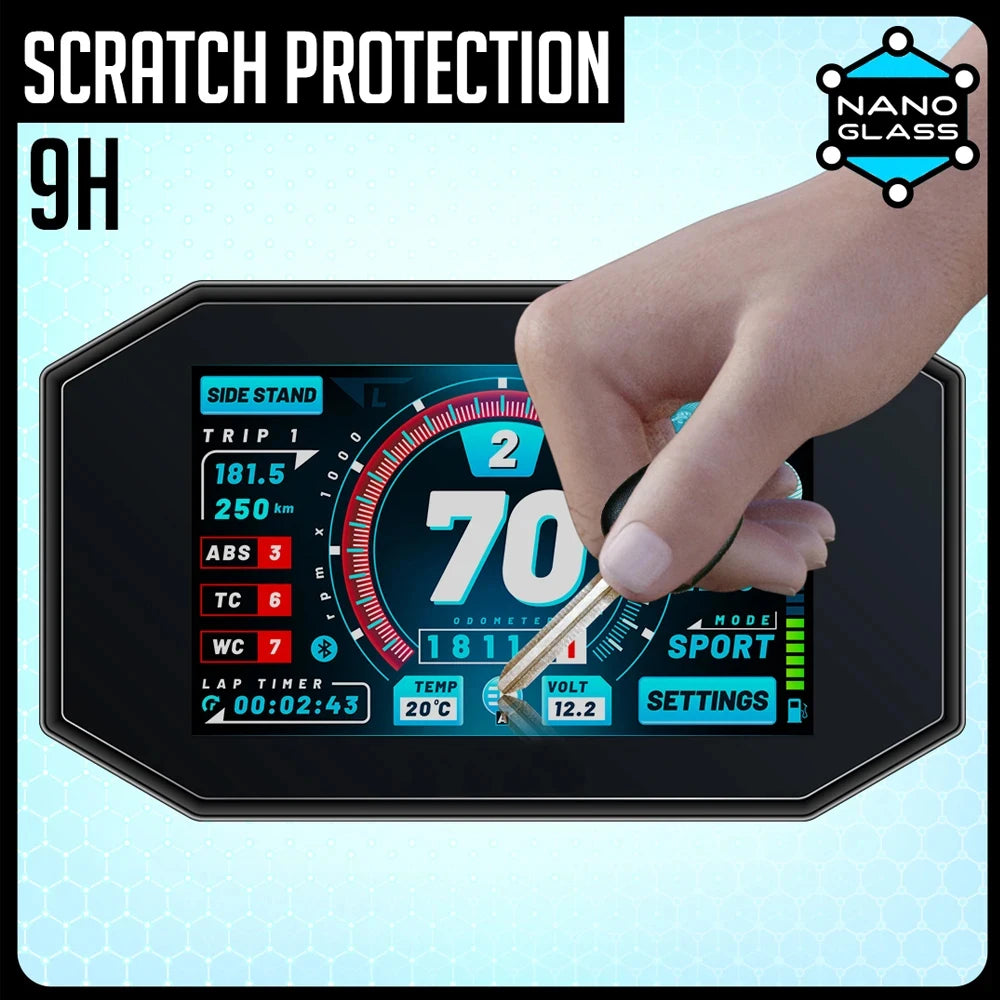 2023 2024 R1300GS Motorcycle Dashboard HD Cluster Screen Scratch Protection Nano Glass Film For BMW R 1300 GS
