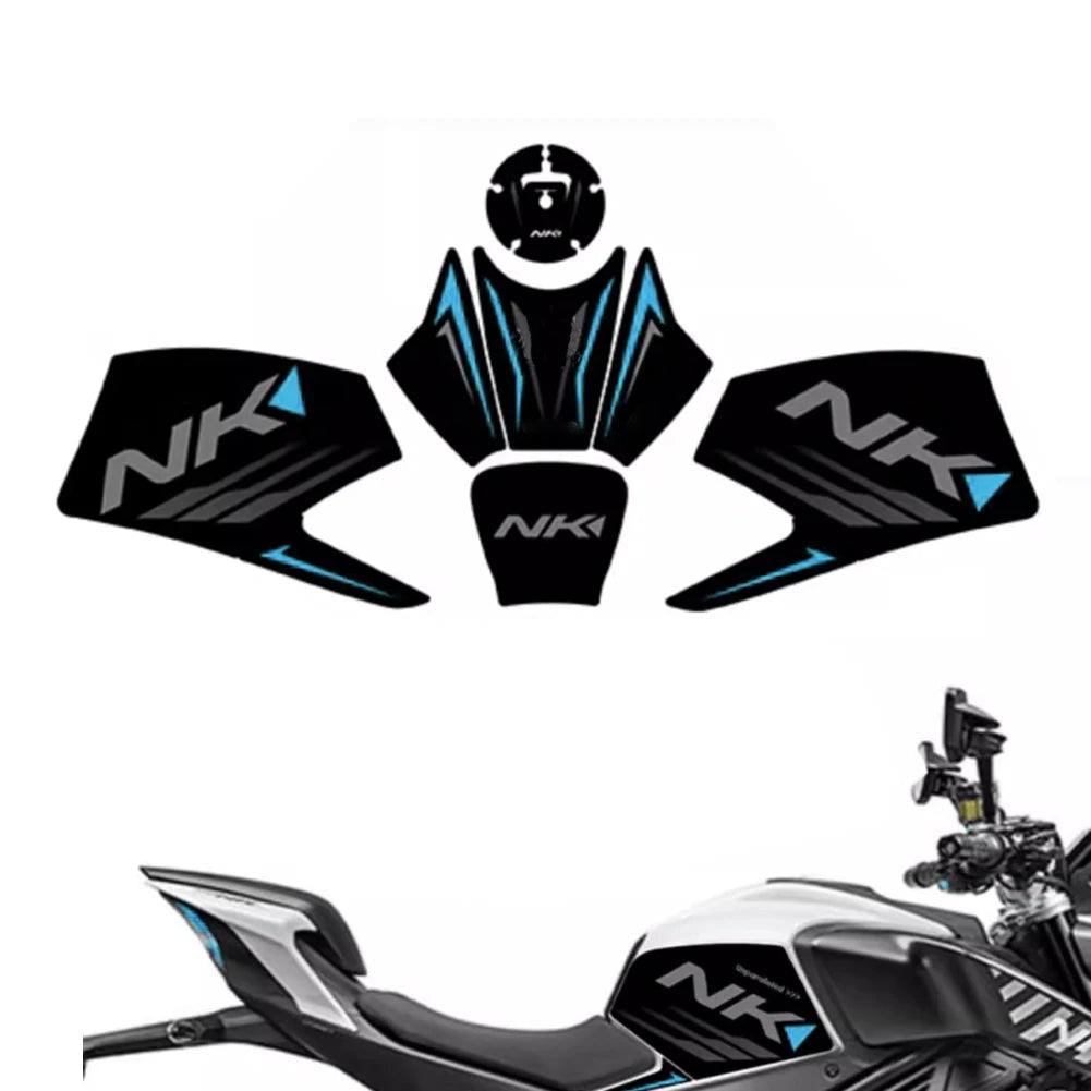 Motorcycle Side Sticker Fuel Tank Decal Protector Traction Pad Cover Decoration Sets For CFMOTO 450NK NK450 Anti-slip