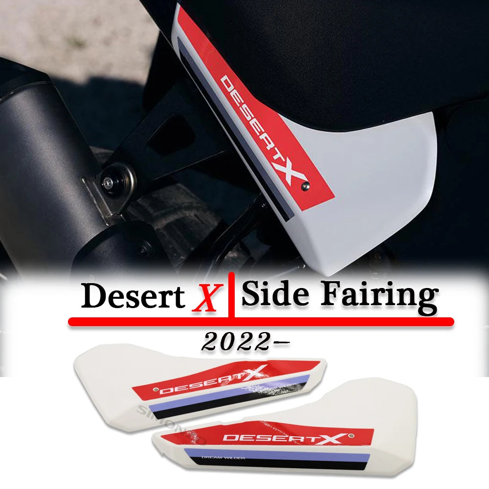 DesertX Accessories For Ducati Desert X 2022-2023 Mobile Phone Bracket Headlight Lampshade Side Deflector Seat Cover Is Suitable