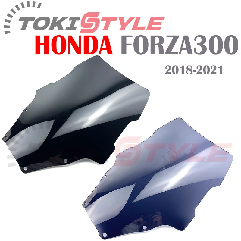 Motorcycle Windscreen Visor Windshield Fits For HONDA FORZA300 2018 2019 2020 FORZA 125 300 350 NSS300 18-20 NSS350 2021