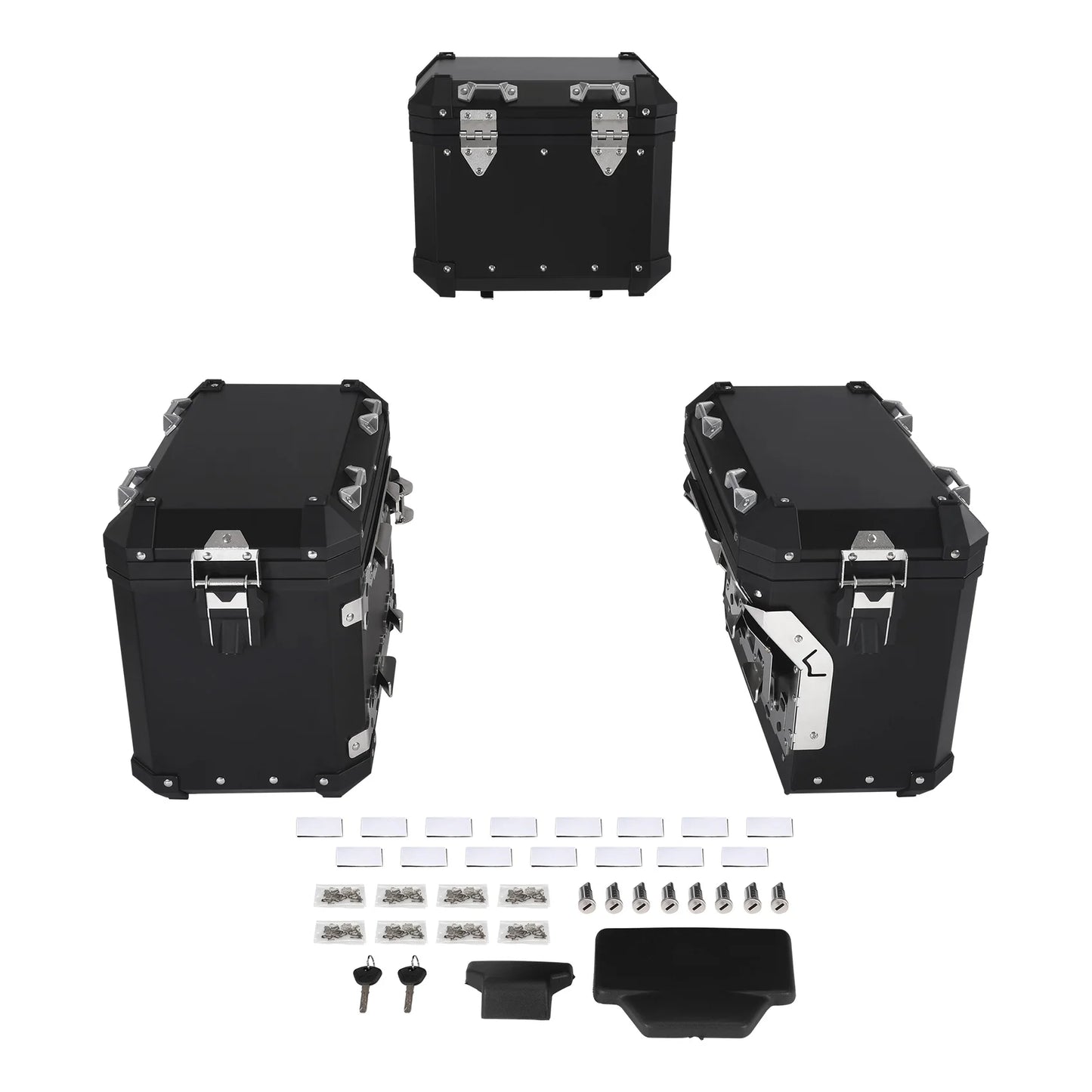Trunk Saddlebags Pannier Side Case Luggage Bag Fit For BMW R1200GS 2013-2018 R1250GS 2019-2024 F850GS 2017-2022 F900GS 2023-2025