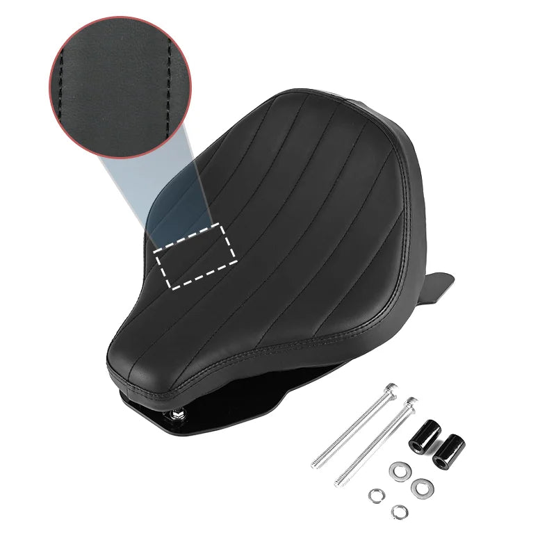 Motorcycle Driver Front Leather Pillow solo Seat Cushion Pad Fit For BMW R18 100 Years R 18 Classics 2020 2021 2022 2023