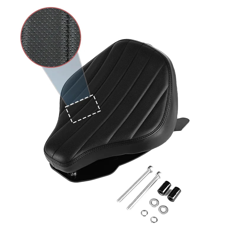 Motorcycle Driver Front Leather Pillow solo Seat Cushion Pad Fit For BMW R18 100 Years R 18 Classics 2020 2021 2022 2023