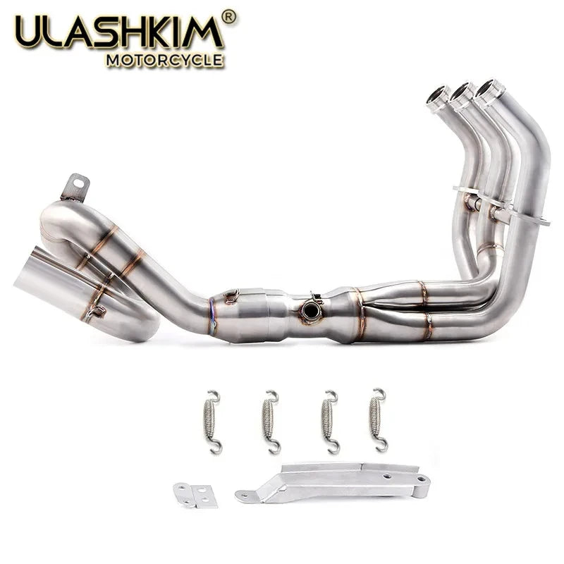 Motorcycle Full System Exhaust For Yamaha MT09 FZ09 2013-2021 MT09 SP 2017-2021 XSR900 2016 - 2021 Exhaust Muffler Pipe