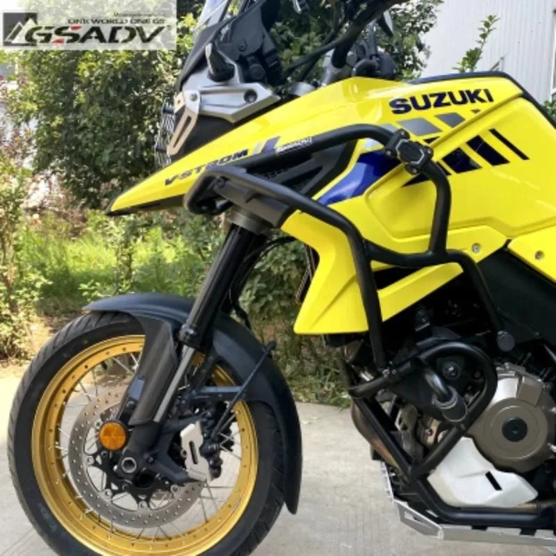 304 Stainless Steel Motorcycle Bumpers Crash Cage Frame Guard Fairing Protector Moto Modification for Suzuki V-Strom DL1050XT