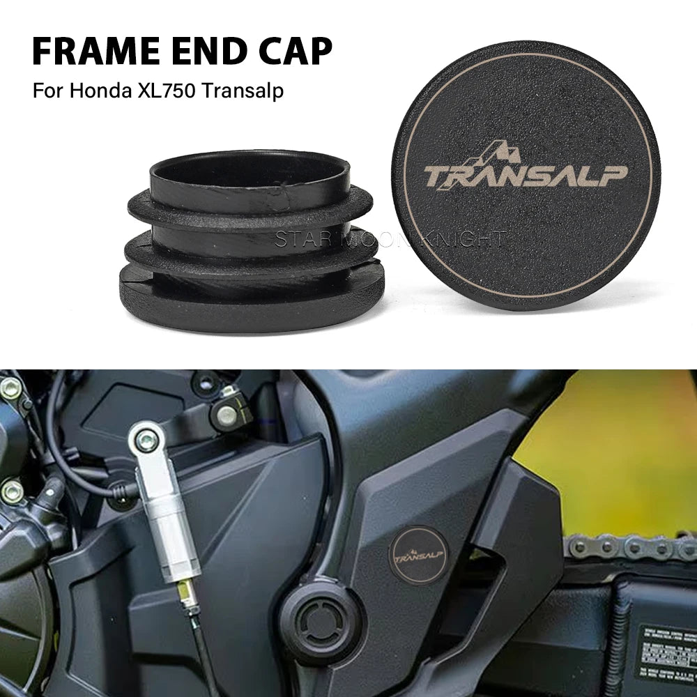 Motorcycle Accessories For Honda XL 750 TRANSALP XL750 2023 2024- Frame Hole Cover Caps Decorative Frame Cap Plug