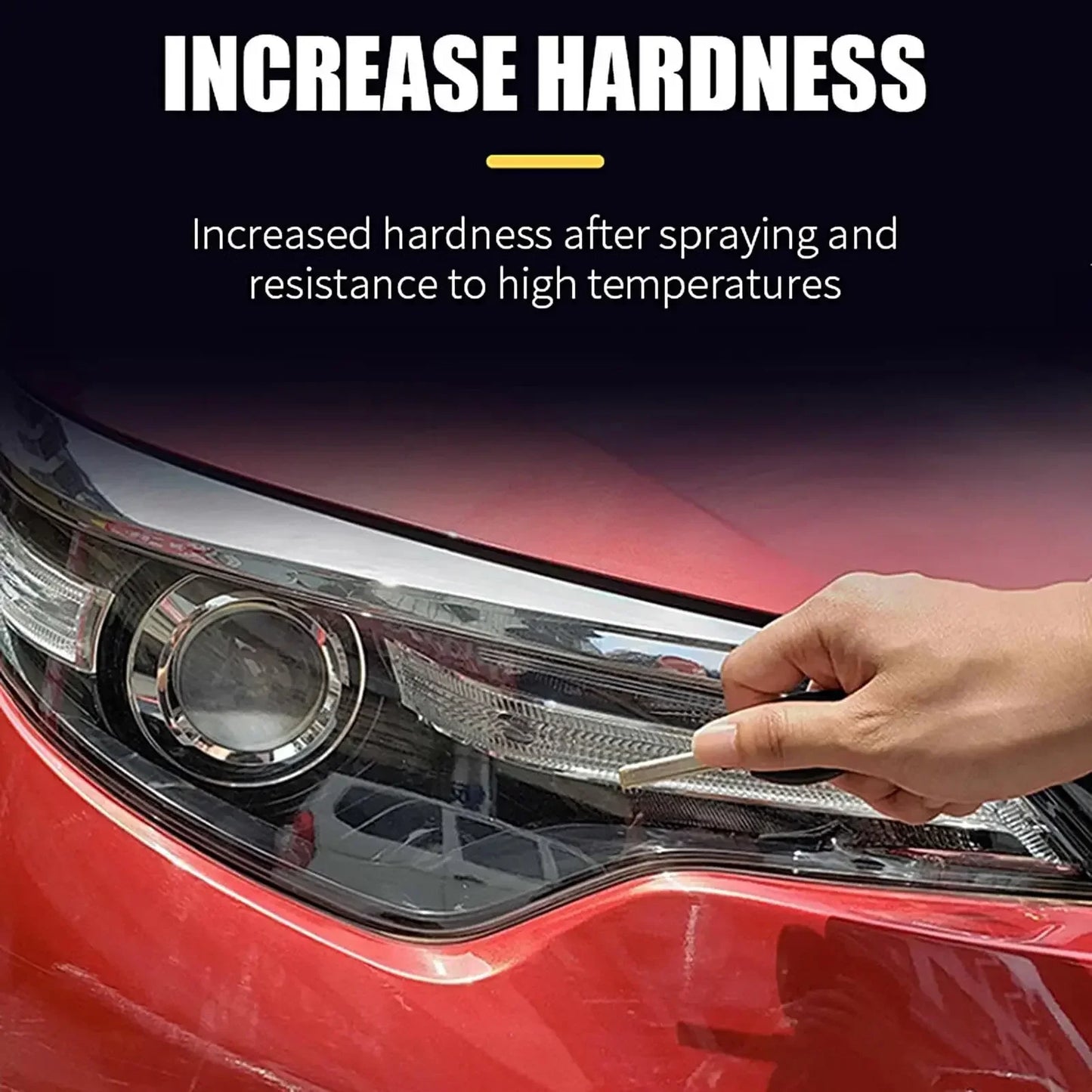 Car Headlight Restoration Fluid - Fast Remove Yellowing & Scratches, Restore Clarity & Shine, Enhance Night Driving Safety
