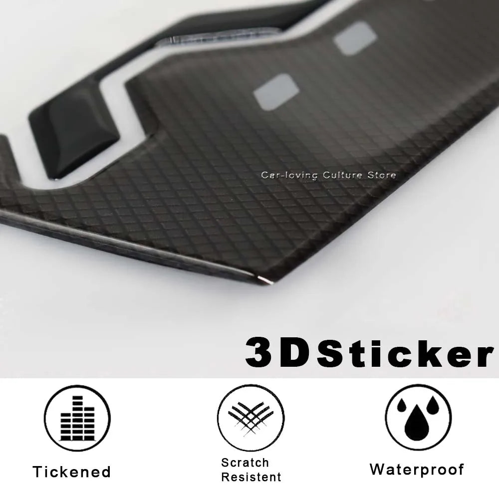 For NT1100 2022-2023 Motorcycle Accesscies Protection Silencer Rear Body Sticker 3D Resin Sticker