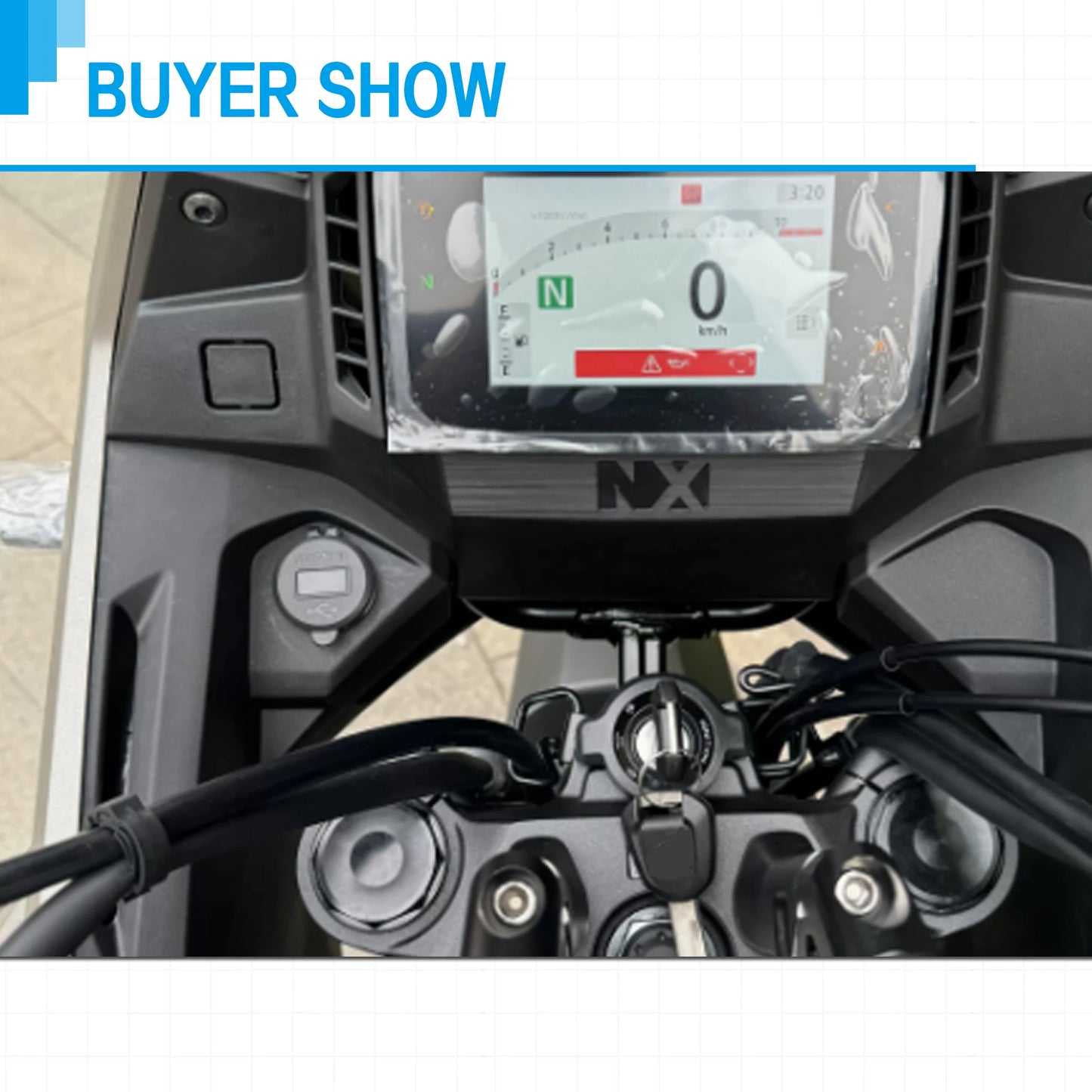 Motorcycle for CRF1100L Quick Charge 3.0 Dual USB charger For Honda Africa Twin 1100 2024 CRF1000L CRF1100L