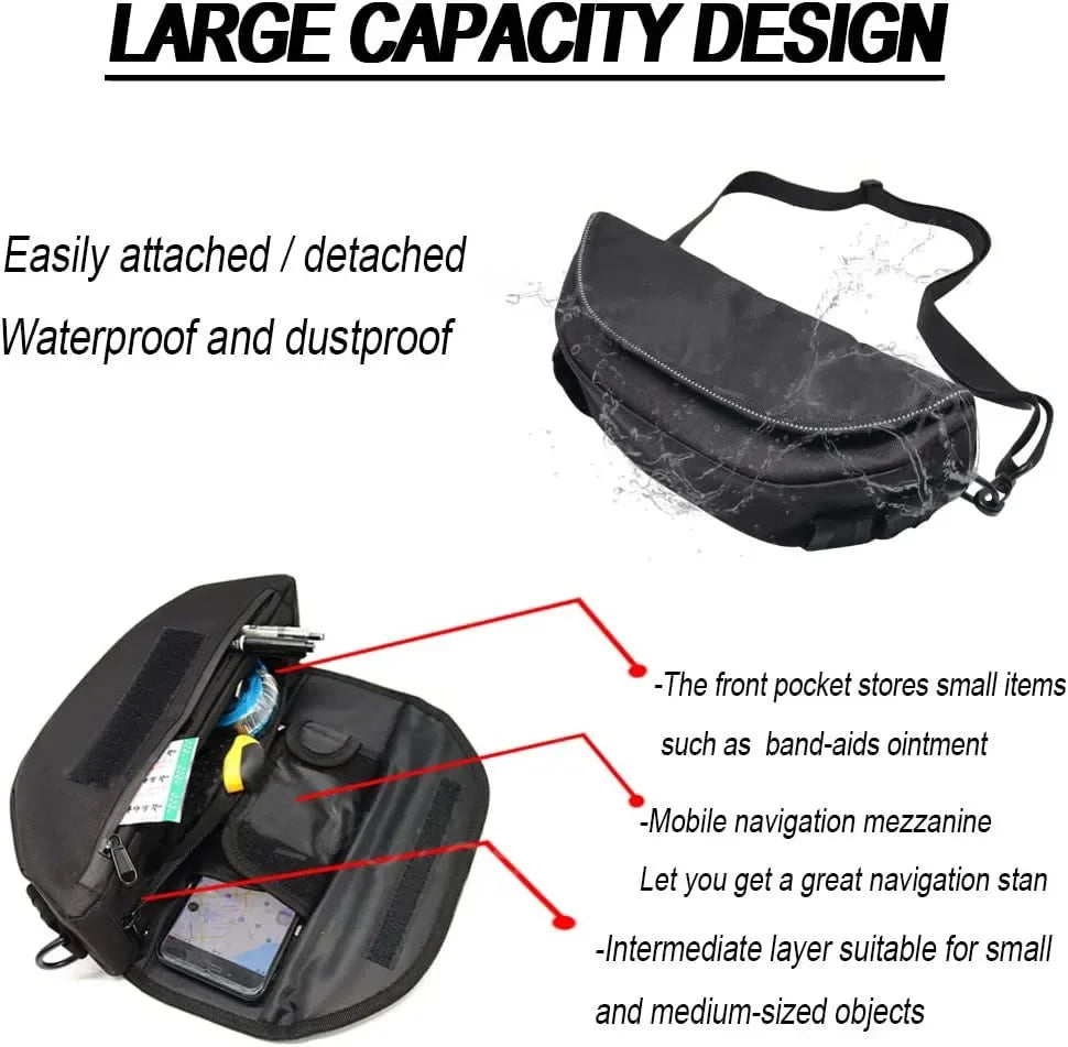 Motorcycle handle bag navigation bag waterproof mobile phone bag  For X-ADV750 X-ADV150 X-ADV 125 150 350 750Handlebar storage