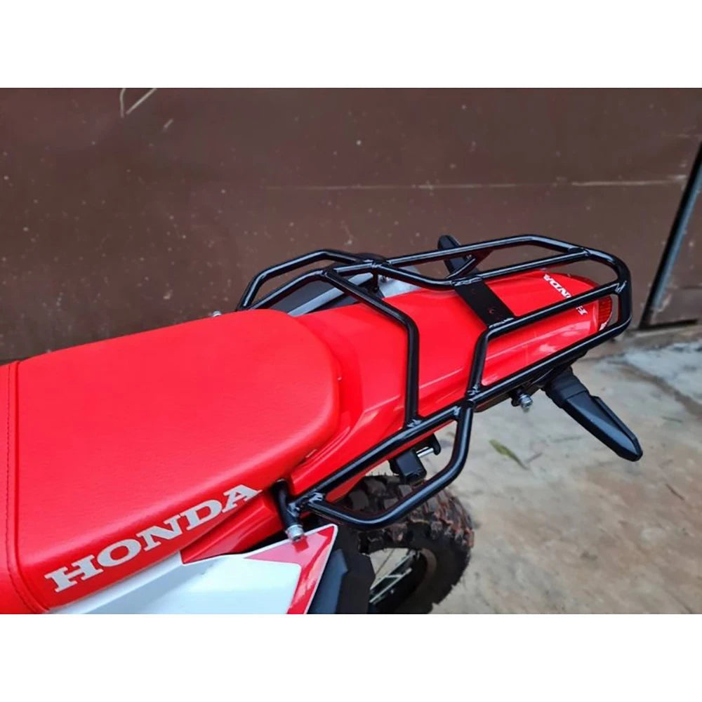 Motorcycle Rear Seat Luggage Rack With Handle Grip Support Shelf Fits For HONDA CRF300L CRF300 Rally CRF 300 L 2021 2022 2023