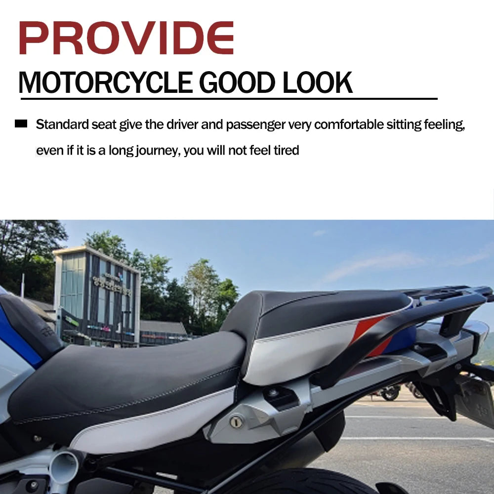 Motorcycle Front Rear Seat Pillion Cushion For BMW R1200GS R1200 GS Adventure R1250GS R 1250GS GSA Passenger Saddle Seat Cover