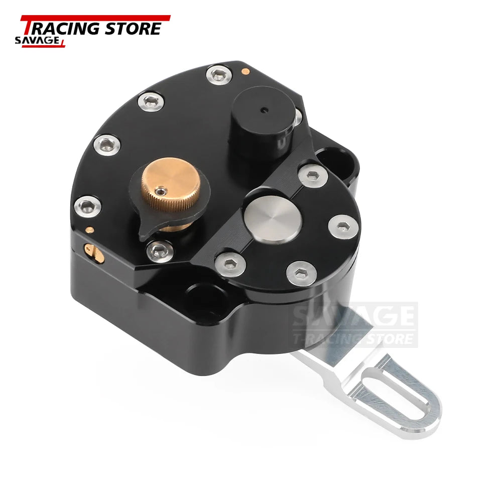 Adjustable Universal Motorcycle Steering Damper Stabilizer For  HONDA SUZUKI YAMAHA XL750 MT09 MT07 MT03 NC700 GSX1300 XR125 CBR