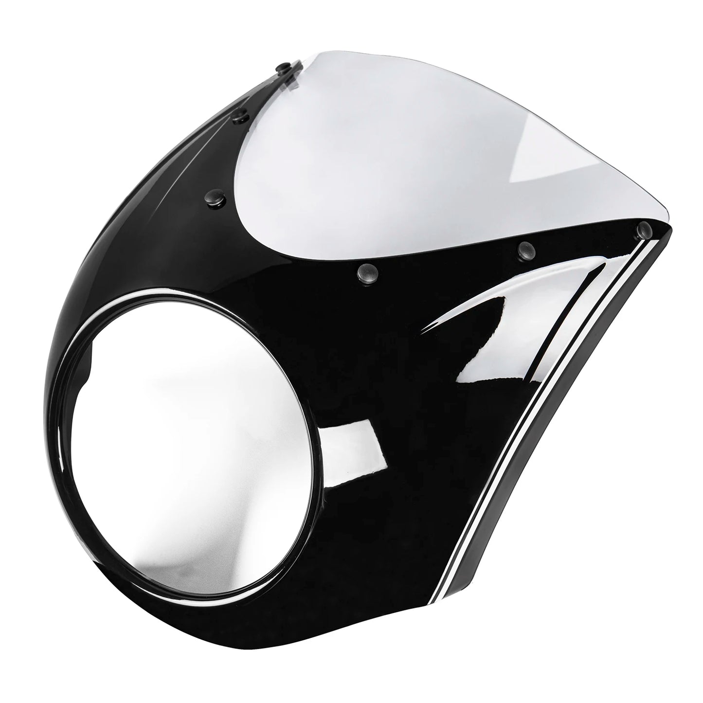 Motorcycle Windshield Windscreen Front Cowl Headlight Fairing Cover Light Hump With Bracket For BMW R18 R 18 Classic 2020-2023