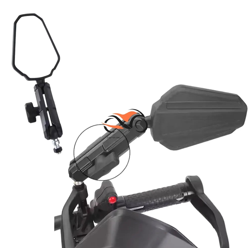 Rearview Mirrors Side Mirror Adjustable Foldable Rear View Mirror For YAMAHA TENERE 700 Tenere700 xt660z xt1200 Tracer 9 GT