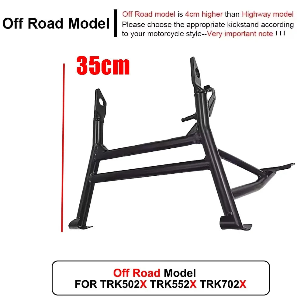 Motorcycle Modification Center Parking Stand Kickstand Middle Kick Support Bracket For Benelli TRK502X TRK702X TRK552X