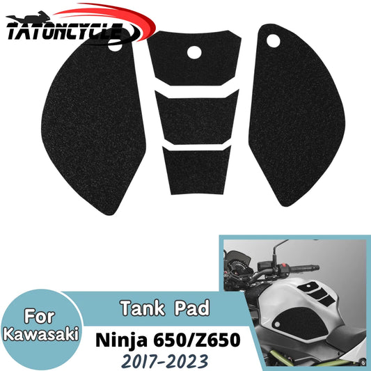 For Ninja Z 650 Gas Tank Protect Sticker Fuel Cap Cover Pad for Kawasaki Ninja650 Z650 2017-2023 Motorcycle Accessories