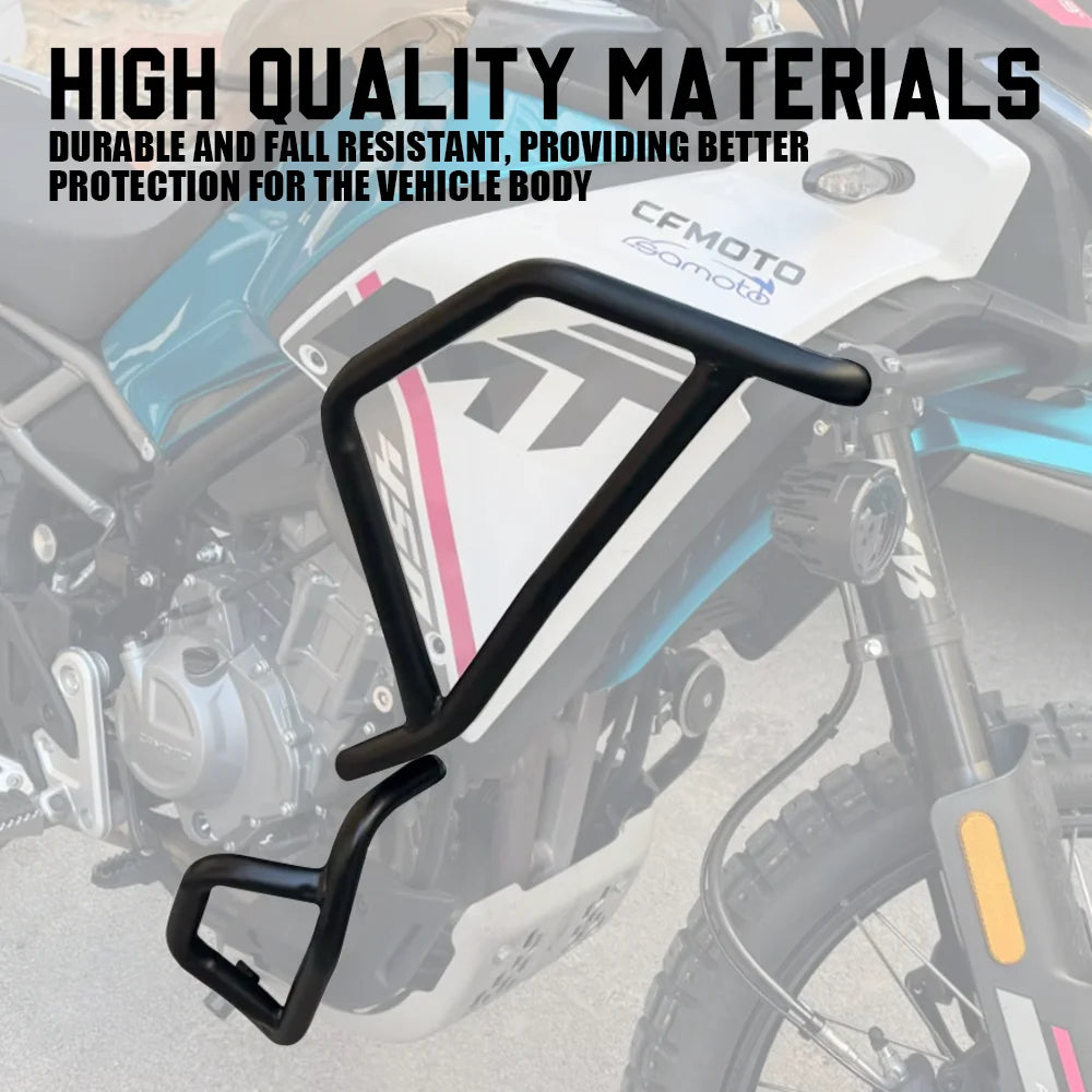 For CF-MOTO 450MT Motorcycle Frame Protection Bumper 450-MT Accessories For CFMOTO 450 MT 2024 Engine Guard Highway Crash Bar