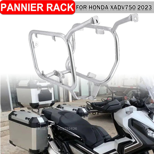 Motorcycle Panniers Rack Frame For Honda X-ADV750 XADV 750 XADV750 2021 2022 2023 Sidebox Saddlebag Luggage Side Bracket Pannier