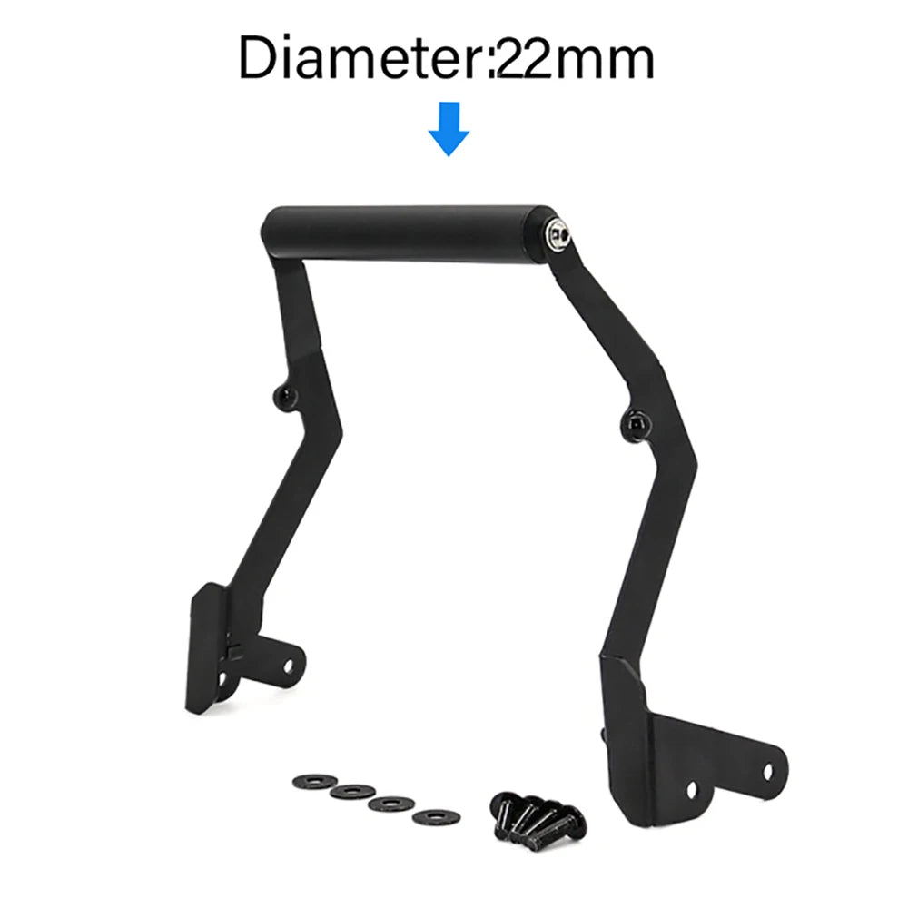 For Honda Africa Twin CRF1100 2020-2025 Motorcycle USB Phone Holder Navigation Bracket  Navigation Plate Adapt Bracket