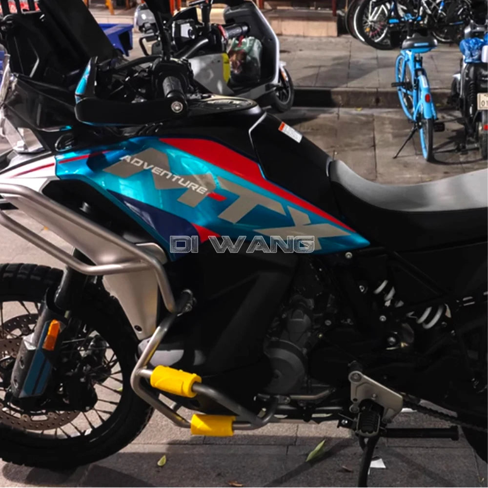 Motorcycle Modified Fuel Tank Lace Body Painting Decals Protective Film Stickers For CFMOTO 800MT X 800MTX MT-X800 MTX800