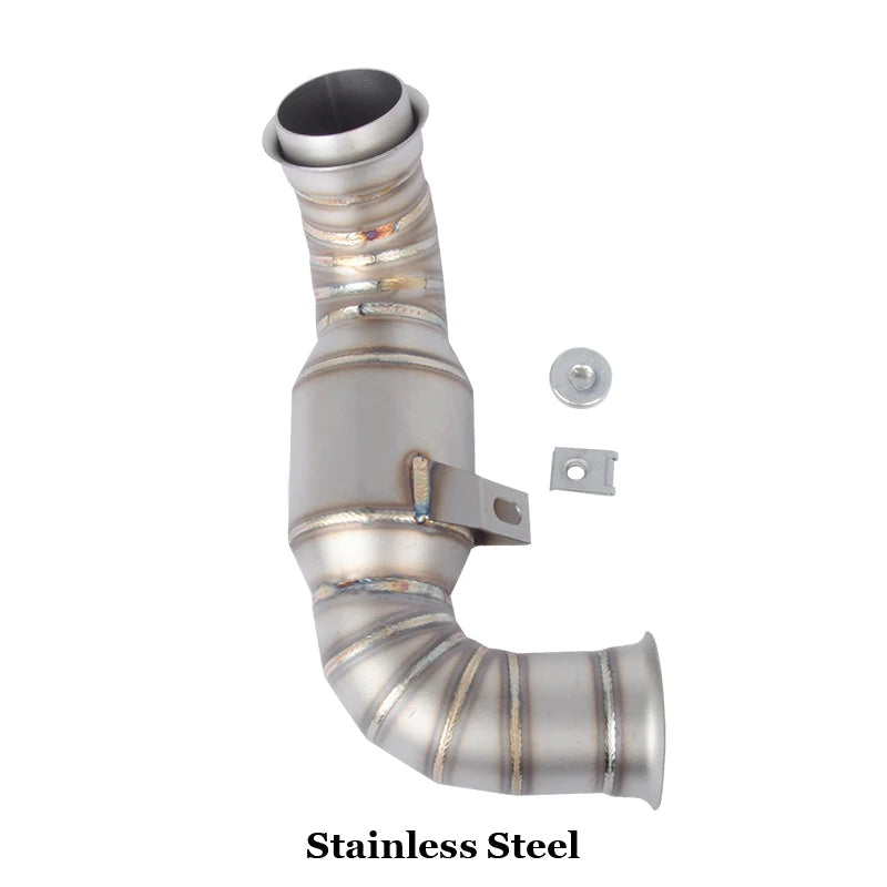 Slip On For CFMOTO 800 MTX MT-X800 MTX800 2024 2025 Stainless Steel Middle Link Pipe Motorcycle Exhaust System Escape Muffler