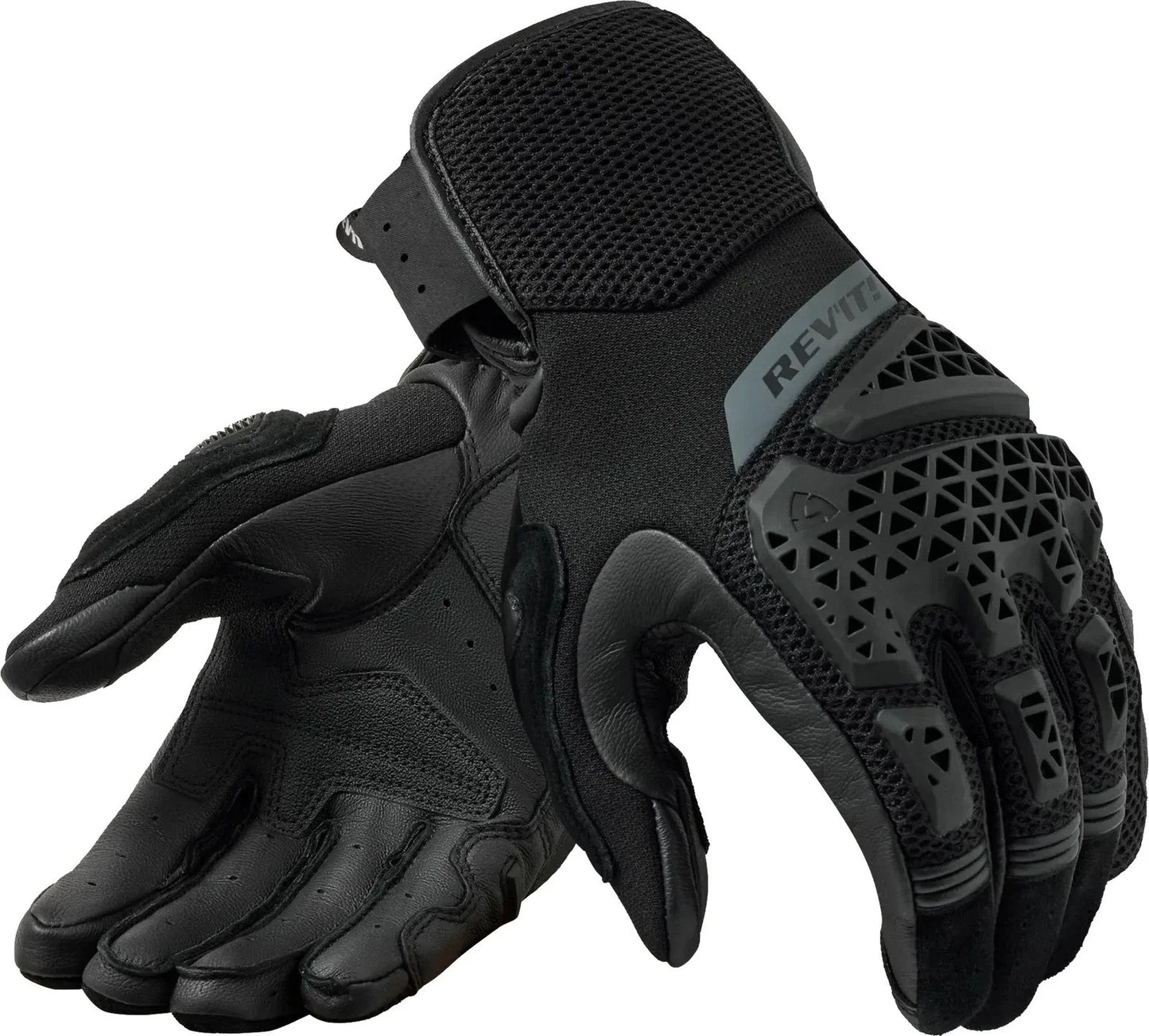 2026 Revit Sand 5 Gloves Genuine Leather Mesh Textile Touch Screen Motorcycle Racing Motor Riding All Size M-XXL