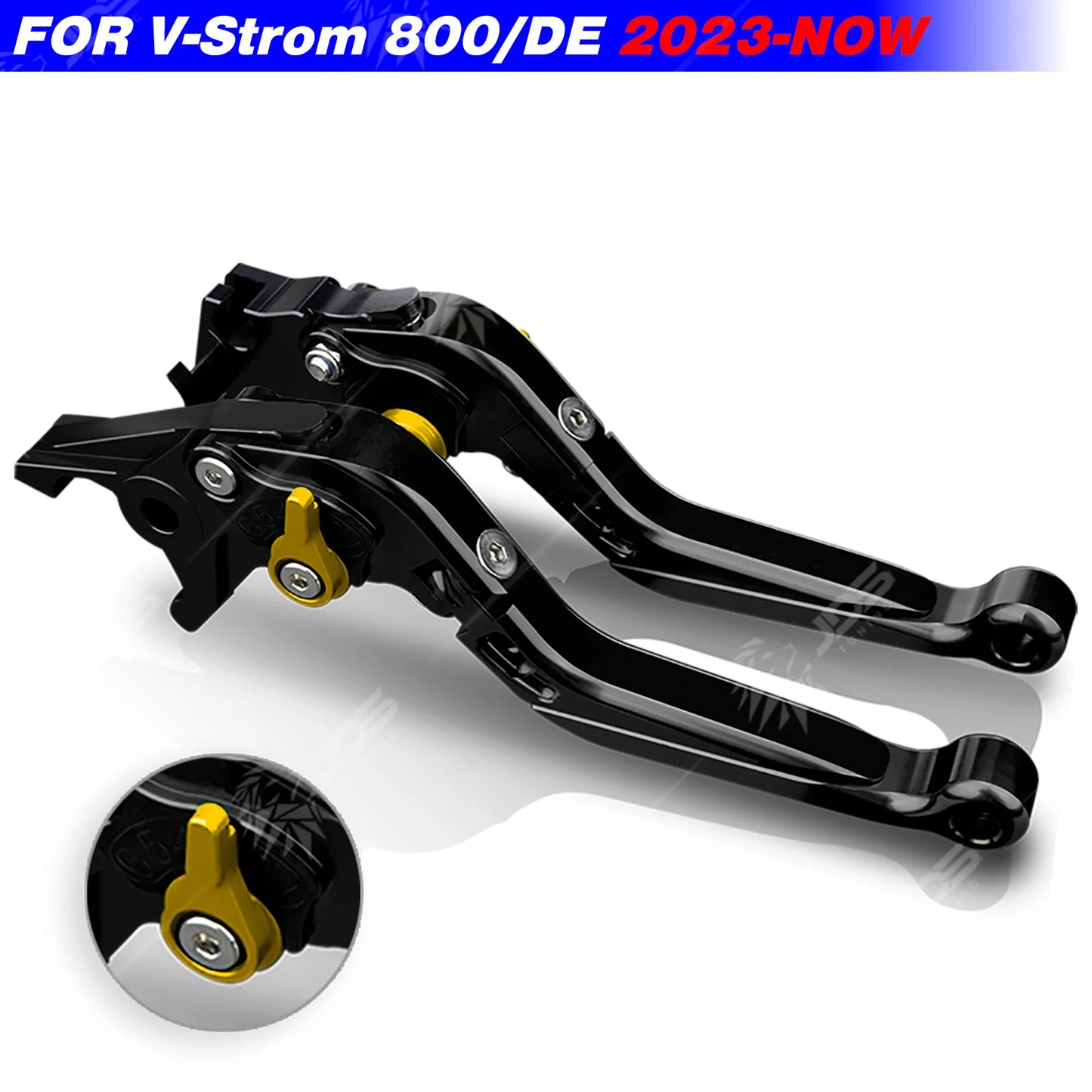 For Suzuki V-STROM 800/800DE Clutch Lever Brake Lever Set Foldable Adjustable Handle Levers Motorcycle Accessories Parts