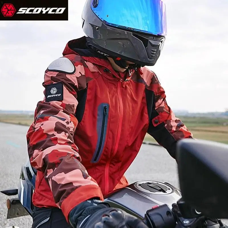 Motorcycle Jacket Men Summer Motocross Mesh Jacket CE Certified Racing Jacket Adventure Touring Biker Clothes Breathable