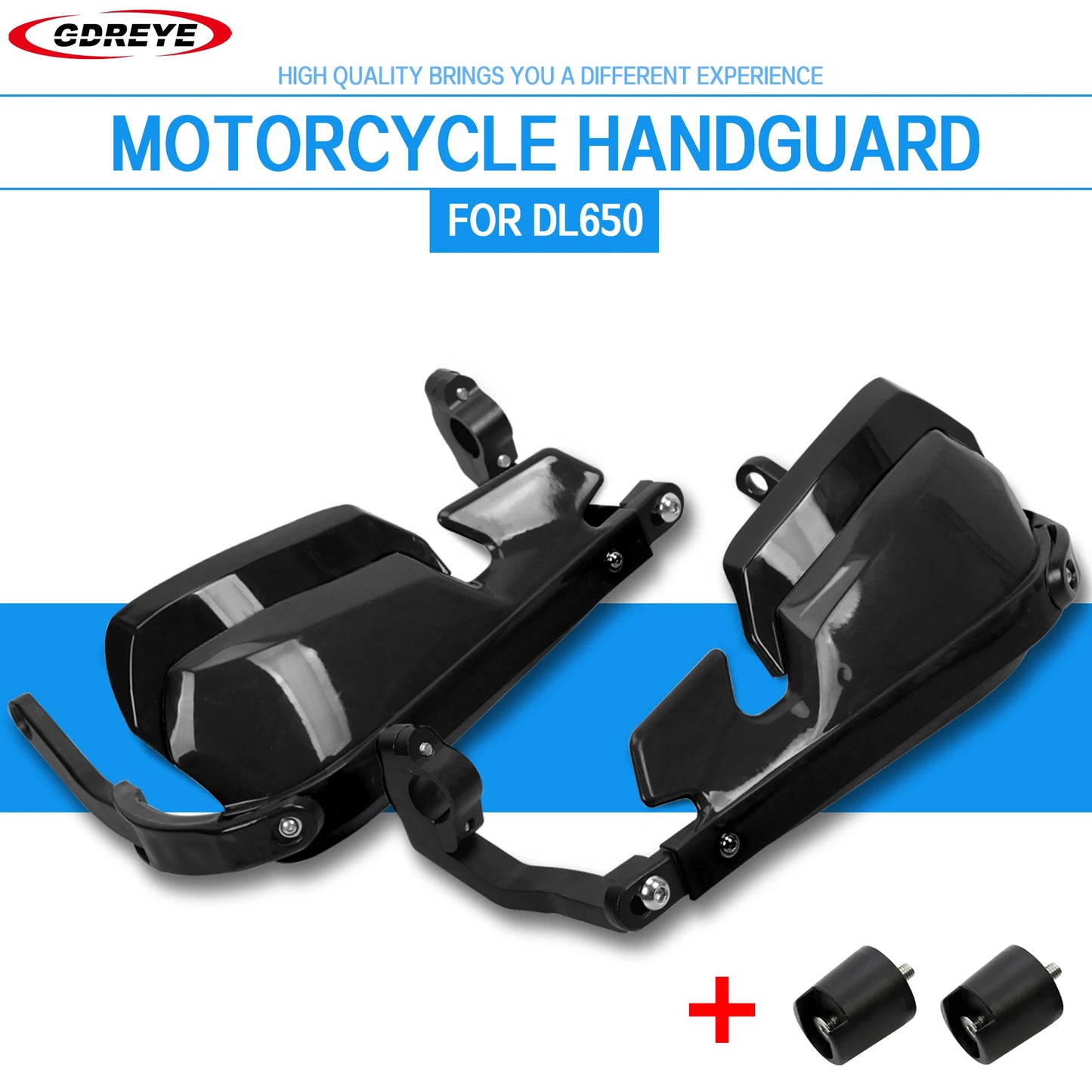 Motorcycle DL 650 VStrom new aluminum alloy Handguard Shield Hand Guard Protector Windshield For Suzuki V-Strom DL650 800 1050