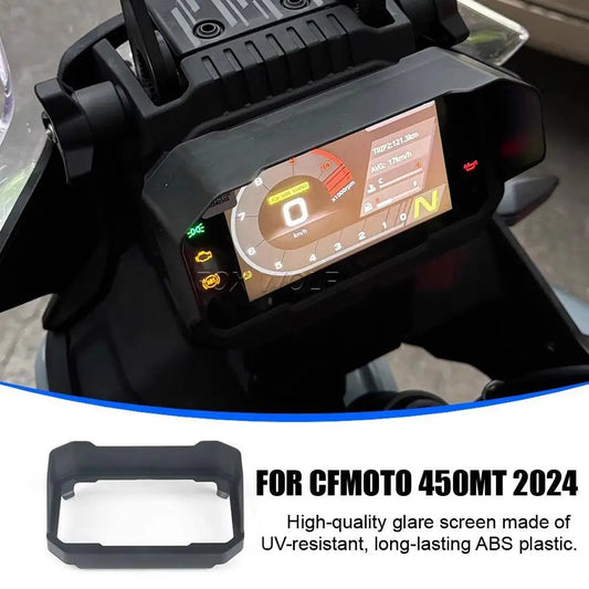 FOR CFMOTO 450MT 450 MT 2024 Motorcycle Accessories Sun Visor Cover UV-resistant Long-lasting Dashboard Guard Protector