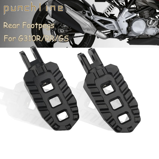 Fit For G310GS G310R G 310 GS G 310 R 2017-2024 G310RR G 310 RR 2023-2024 Rear Passenger Foot Pedal Foot Pegs