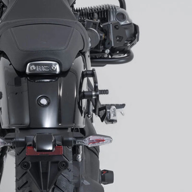 Right Side Bag For BMW R12 2023-2025 PE Luggage Suitcase 19.5L Side Bag Carrying Bag Motorcycle Carrier SaddleBag With Brackets