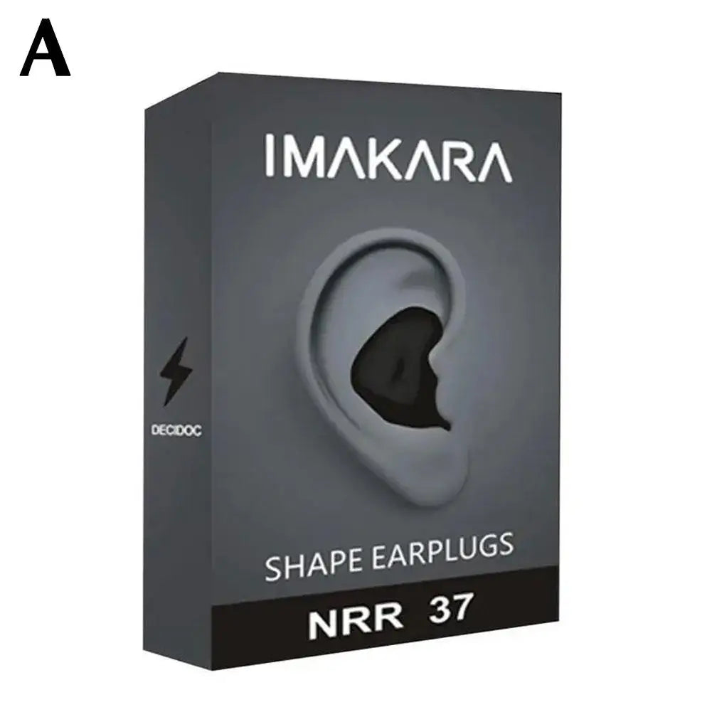 Anti-Noise Ear Plug Sound Insulation Ear Protection Earplugs Sleeping Plugs Waterproof Silicone Swim Earplugs Soft Ear Care