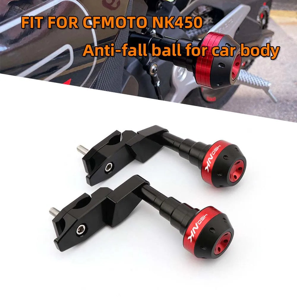 FIT FOR CFMOTO NK450 450 NK 2022-2024 Engine Protection Cover Frame Sliders Crash Pad Falling Protector Guard Accessories