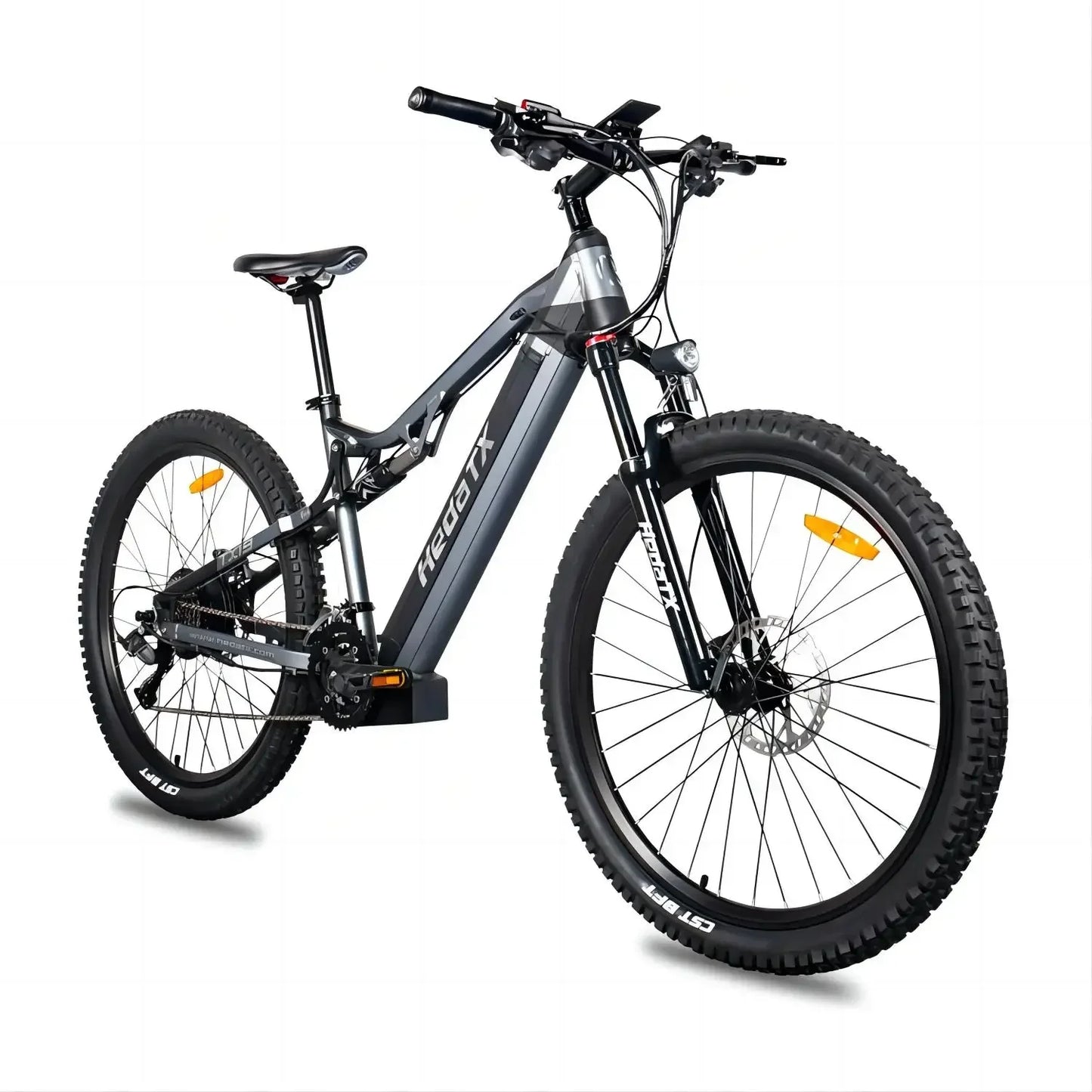 2025 New Heda-TX19 Electric Bicycle 1000W 48V19.2AH Hydraulic Brake Ebike with Full Suspension  27 Gears Shift Free Rack