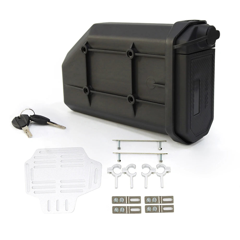For HONDA Africa Twin CRF1000L NC700X VFR1200X Crosstourer Motorcycle Toolbox Tool Box Waterproof Side Decorative Box