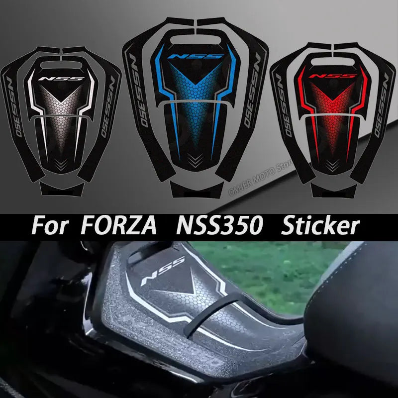 3M Motorcycle Accessories Tank Pad Protector Frosting Sticker Decals For HONDA FORZA NSS 350 NSS350