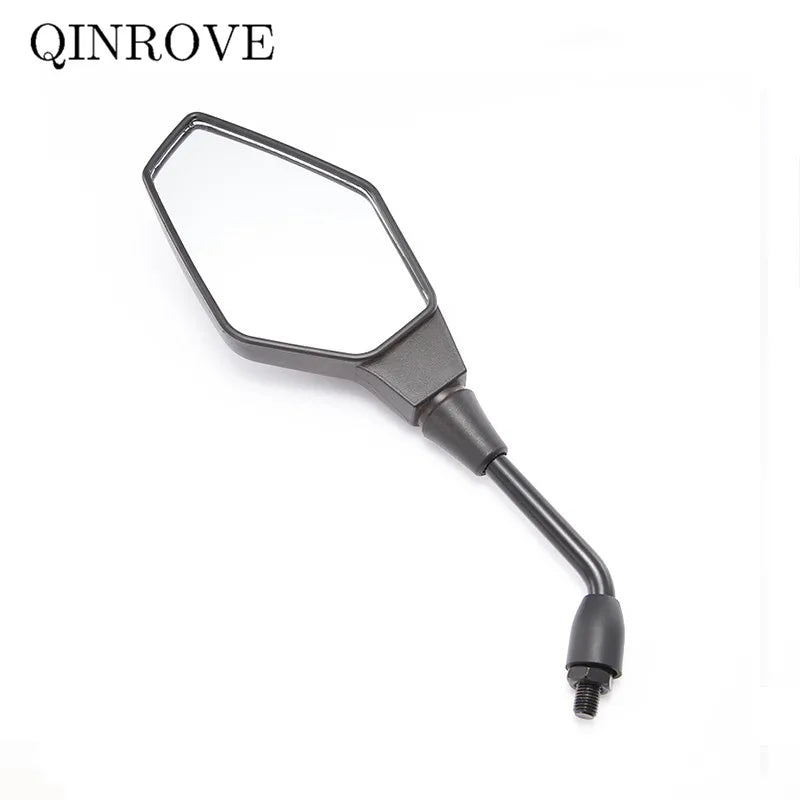 8 10MM Motorcycle ABS Rear View Mirror Streetbike Scooter Mirror Universal For Aprilia Pegaso 650 Yamaha Tracer 7 Honda NC750X