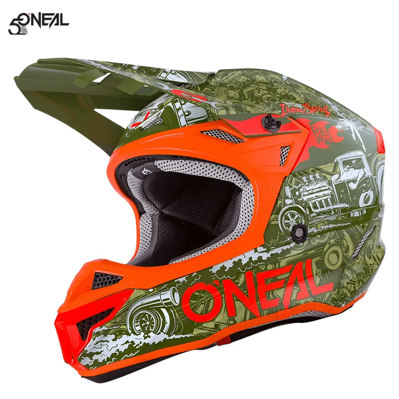 ONEAL Off road Motorcycle Helmet O'Neill Safety Helmet Rally Riding 5SRS Full Helmet Four Seasons