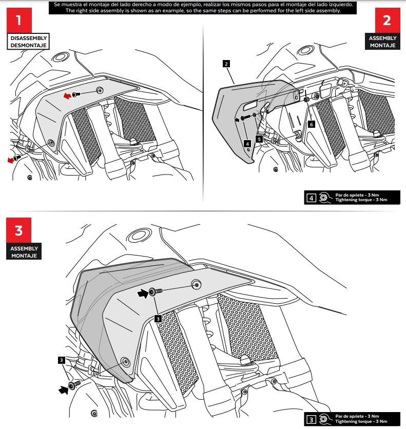 for BMW R1300GS Leg Air Deflectors R 1300 GS Accessories Motorcycles Lower Wind Deflector r1300gs GS1300 Side Spoilers R1300 GS