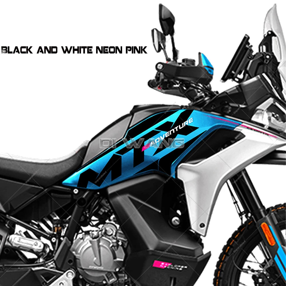 Motorcycle Modified Fuel Tank Lace Body Painting Decals Protective Film Stickers For CFMOTO 800MT X 800MTX MT-X800 MTX800