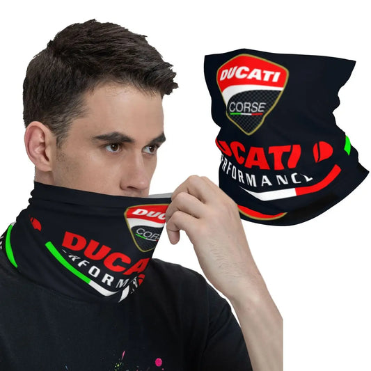 Ducatis Performance Balaclava Accessories Neck Cover Riding Motorcycle Bandana Mask Scarf for Men Women All Season