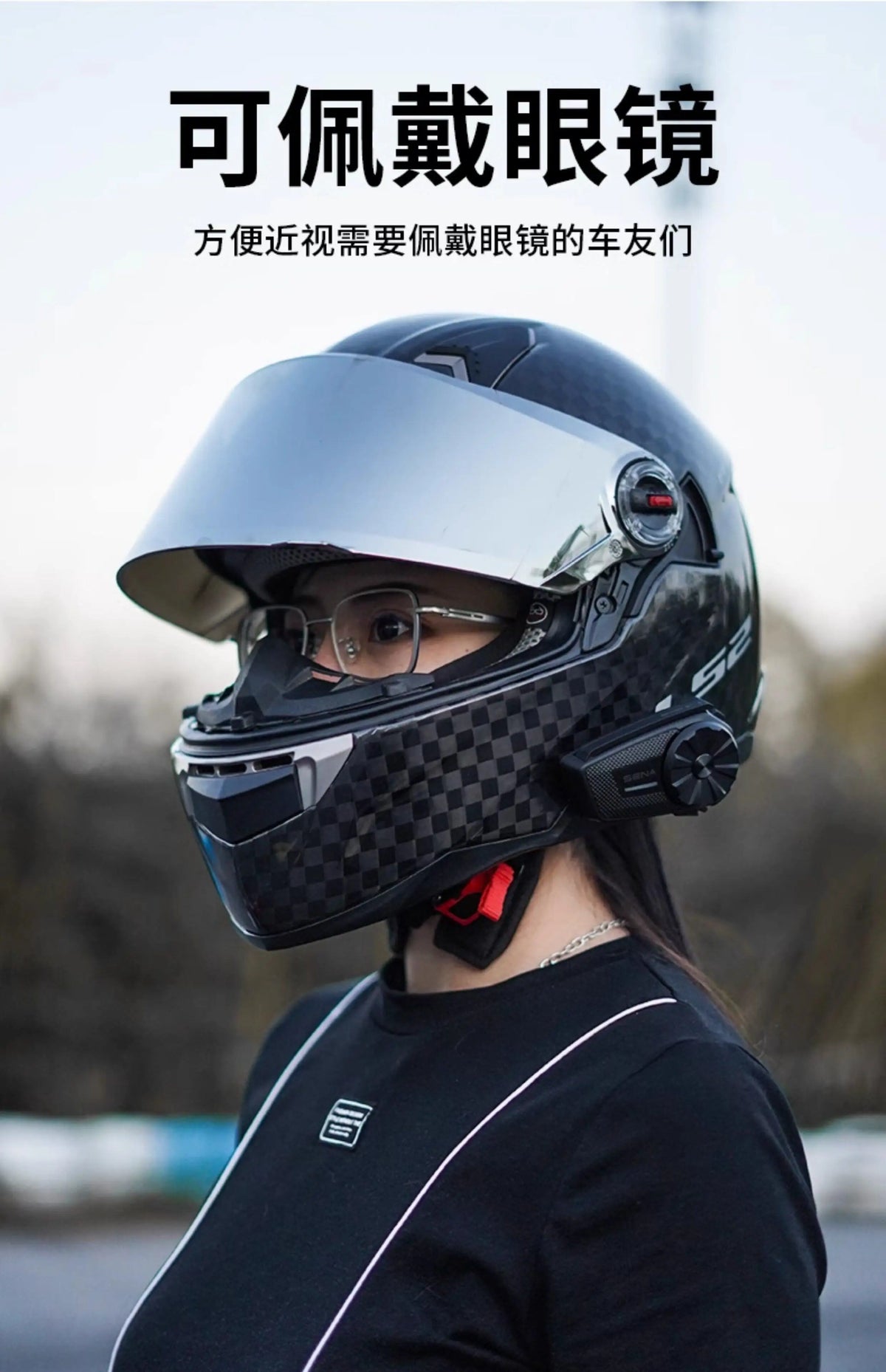 LS2 motorcycle helmet FF396 ultra-light carbon fiber full helmet summer 3C hard hat four seasons male and female locomotives