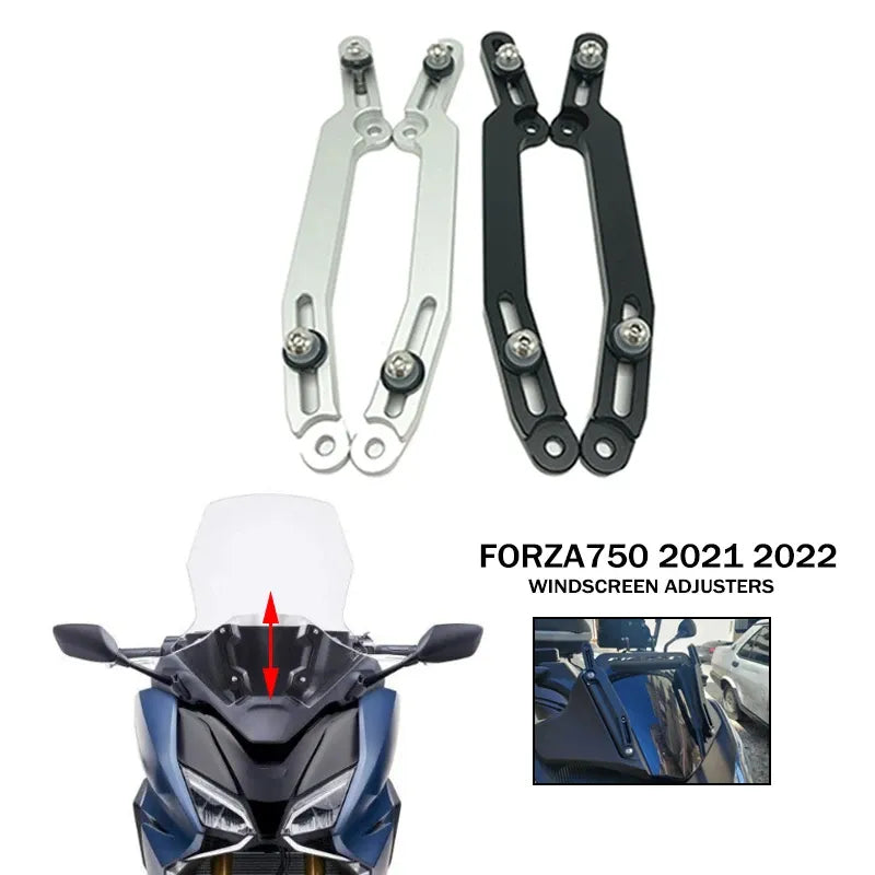 Windscreen Adjusters Airflow Adjustable Windscreen Wind For HONDA FORZA750 Forza 750 Forza750 2021 2022 Motorcycle Accessories