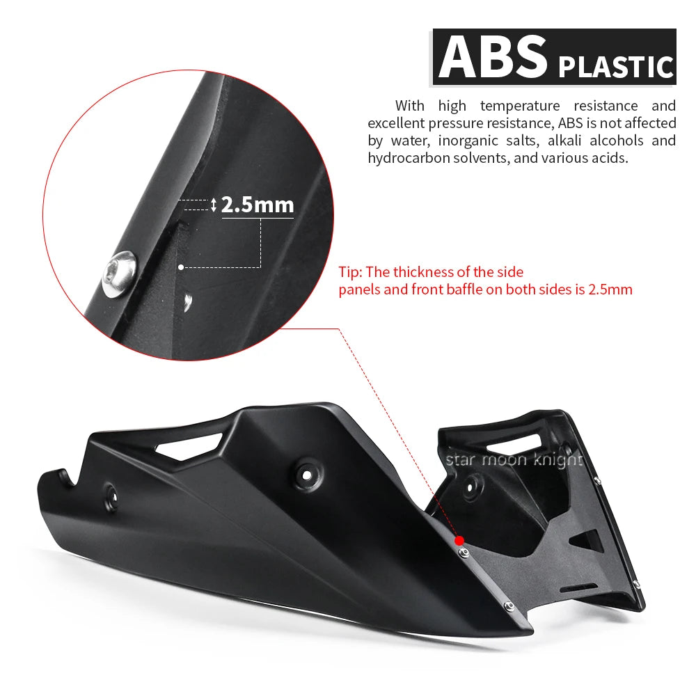 Motorcycle Accessories Belly pan Bellypan Lower Engine Chassis Spoiler Fairing For Honda CB750 Hornet CB 750 2023-