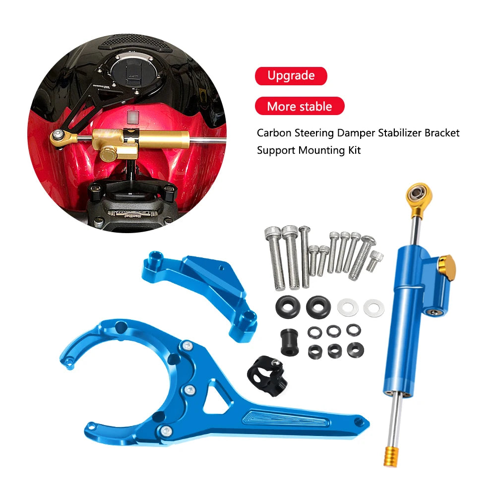 Steering Damper Stabilizer Bracket Mount Motorcycles Accessories  For GSX-S1000GX GSX-S 1000 GX 2024 2025 2026 GSXS1000GX