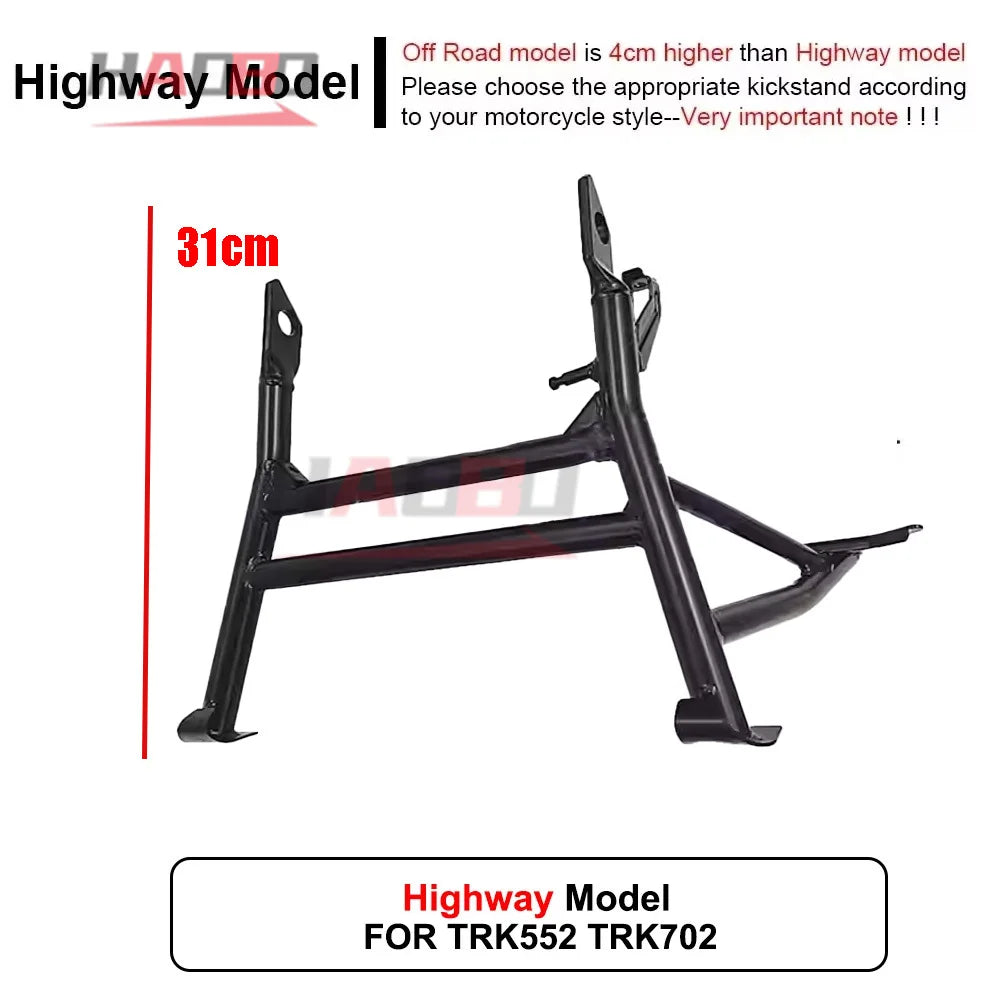 Motorcycle Modification Center Parking Stand Kickstand Middle Kick Support Bracket For Benelli TRK502X TRK702X TRK552X