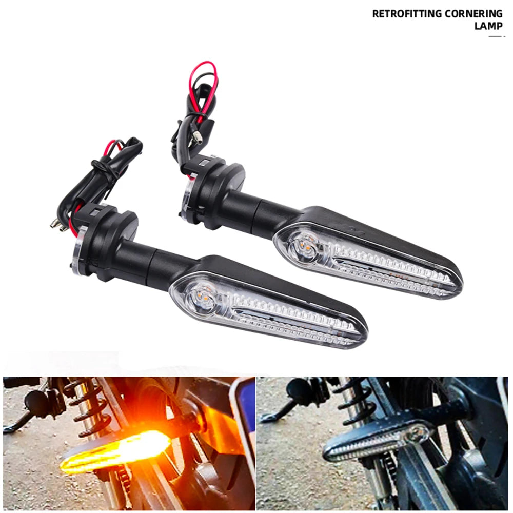 Motorcycle LED Turn Signal Light Indicator Directional Flasher Lamp For YAMAHA MT07 MT09 MT-07 MT-09 TRACER FZ-09 Accessories