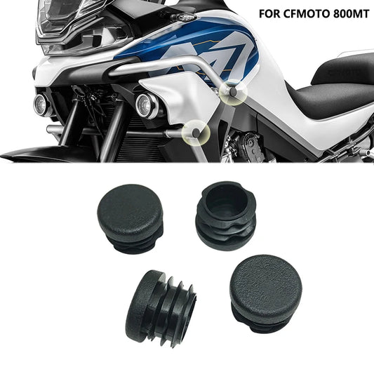 4PCS For CFMOTO 800MT MT800 800 MT CF800MT Motorcycle Accessories Frame Hole Cover Caps Plug Decorative Frame Cap Set